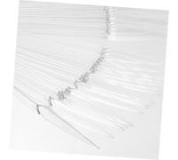 Beatifufu 50 pièces Nuancier Ongles Forme Déventail Transparent Palette Pratique pour Gel UV Vernis Présentoir Manucure
