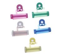 Beatifufu 5pièces Presse-dentifrice à Extrudeuse Manuelle Multifonction Lot Pour Économiser Le Dentifrice Et Organiser