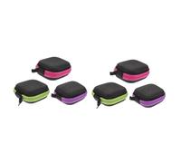 Beatifufu 6 Pcs Roll-on Bouteille De Rangement Étui De Bouteille D'Huile Essentielle Huile Essentielle pour Diffuseur Bouteilles D'Huile Étui Rigide Petit De Bouteille À roulettes