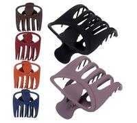 Beatifufu 6 pièces Claw Clips French Style Durable PC Hair Accessories For Women Nonslip Small Jaw Clips For Sectioning And Styling Set