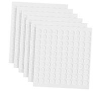 Beatifufu 600 pièces Lot de Pastilles Adhésives Double Face Transparentes Acrylique Points Colle Amovibles sans Traces Autocollants Double Face pour Murs et Décorations Facile à Utiliser