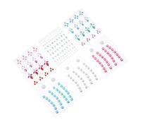 Beatifufu 6feuilles Stickers De Gems Pour Sourcils Et Yeux Autocollants Décoratifs Brillants Pour Visage Adhésifs Autocollants De Strass Pour Maquillage Festif