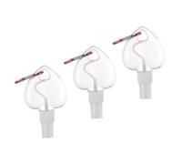 Beatifufu 6pièces Bouteilles De Spray Portable Avec Carabiner Flacons De Lotion Multifonctions Forme De Coeur Couleurs Aléatoires Idéales Pour Voyage Et Cosmétique