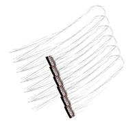Beatifufu 6pièces Kit Extensions De Cheveux Pailletés Pour Femmes Accessoires Éblouissants De Tinsel Capillaire à Clips Mèches Glitter Pour Coiffures Festives Et Cosplay