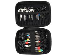 Beatifufu 76 pièces Kit de Outils Extracteurs de Cosses pour Connecteurs Électriques Voiture avec Plusieurs et Pochette de Rangement Portable