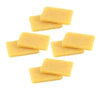 Beatifufu 8 pièces Bloc Nettoyage Gomme Caoutchouc Gomme Crepe Compacte Caoutchouc Naturel pour Enlever Adhésifs et Résidus à Découper pour Nettoyage Bande et Surfaces Délicates