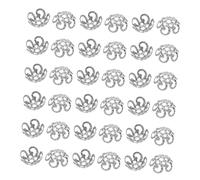 Beatifufu 800 Pièces Metal Spacer Caps Vintage Flower Bead Caps For Jewelry Making DIY Bracelets Earrings Craft Accessories