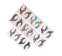 Beatifufu 8paires Autocollants Art Corporel De Temporaires Pour Yeux Autocollants De Maquillage Éphémères Pour Décoration Du Visage Outil De Maquillage Eyeliner Et Ombre à Paupières