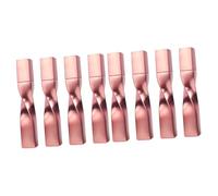 Beatifufu 8pièces Tube De Mascara Rechargeable Avec Brosse Contenants Échantillons Pour Maquillage Design Spiralé