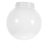 Beatifufu Abat Jour Sphérique Acrylique Lait Opaque Protection Résistante et Étanche pour Lampadaires Extérieurs avec Filetage Diffuseur de Lumière Doux pour Jardin et Rue