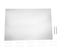 Beatifufu Acrylic Nail Tip Display Board with Display Strips Transparent Rack for Easy Organization and Showcase of Nail Tips