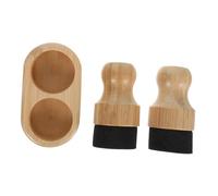 Beatifufu Applicateur Cire pour Rond avec Manche Naturel Set Professionnel pour Huile Minérale et Cire Soin des Planches à Découper et Ustensiles