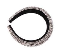 Beatifufu Bandeau Baroque Cristal Argenté Avec Rhinestones Accessoire Élégant Coiffure Festive Et Délicate Pour Mariages Et Fêtes