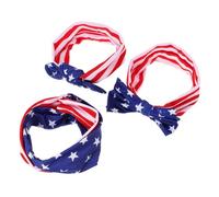 Beatifufu Bandeau Cheveux Bébé Drapeau Américain Coiffe Né Accessoire Bébé Coiffe