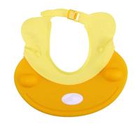 Beatifufu Bonnet De Bain Réglable Silicone Pour Garçon Fille Chapeau De Pour Shampooing Et Confortable Et Jaune
