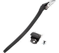 Beatifufu Boucles De Patins À roulettes en PVC Et TPR avec Vis, Sangle De Remplacement Facile À Installer pour Roller Skates, Accessoires pour Patins À roulettes, Noir, Unisexe