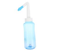 Beatifufu Bouteille Irrigation Nasale Portable Système de Rinçage Manuel avec Valve Réglable pour Adultes et Garçon Fille Nettoyage des Sinus et Soulagement Congestion