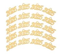 Beatifufu Breloques De Bijoux Diplôme 2025 En Alliage Métal or 50 Pièces Pour Loisirs Créatifs Étudiants Fête Fin D’études Anniversaire Noël
