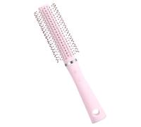 Beatifufu Brosse Ronde pour Brushing et Coiffage Cheveux Bouclés Brosse Chauffante Antistatique pour Volume et Boucles Peigne Coiffant Portable