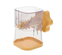 Beatifufu Broyeur Manuel Pratique Plastique pour Noix Fruits Secs et Chocolat Détachable et Facile à Nettoyer Cuisine et Extérieur