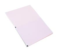 Beatifufu Carnet de Papier avec Quadrillage Rouge Optimisé Thermiques de Haute Précision pour Hôpitaux et Papier de Traçage Fiable pour Enregistrement Cardiaque