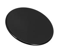 Beatifufu Chapeau de Brûleur pour Gazinière, Cache Brûleur en Fer Noir, Réutilisable, Cuisine Moderne et Cuisson en Extérieur