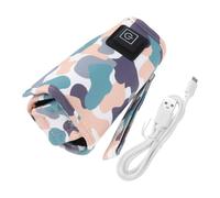 Beatifufu Chauffe-biberon Portable USB avec Niveaux de Température Réglables Housse Isolante Antidérapante pour Biberon Adapté Maison et Voyage Protection contre la Chaleur Couleur Violette