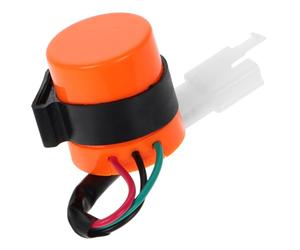 Beatifufu Clignotant LED Rond 3 Broches 12V Avertisseur Sonore pour Atv Clignotant de Signal Solide et Fiable Installation Facile Accessoire de Sécurité pour Motocyclistes