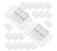 Beatifufu Clip Antidérapant Transparent pour Tapis De Sol Voiture PVC, Lot de 30 Clips Fixation Invisible, Maintien Antidérapant pour Tapis Intérieur Auto, Adapté Hiver Et Usage Automobile Quotidien