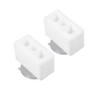 Beatifufu Connecteur de Clôture Garçon et Filles Démontable avec Ventouses Base Fixe 2 Pcs pour Parc à Bébé