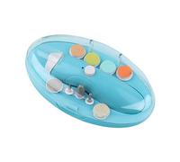 Beatifufu Coupe-ongles Électrique pour Bébé Lumière Nocturne, Kit de Soin des Ongles en Abs, Rapide et Silencieux, pour Jeunes Parents et -nés