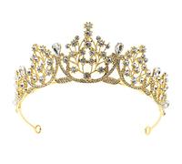 Beatifufu Couronne Strass Brillante Pour Fête Accessoire Élégant Pour Mariage Et Événements Pour Filles Et Cosplay
