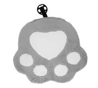 Beatifufu Coussin de Siège Auto en Peluche Motif Patte de Chat, Confortable et Respirant, pour Voiture en Automne, Design Mignon et Chaleureux