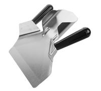 Beatifufu Cuillère à Popcorn Acier Ergonomique avec Double Poignée Pelle Portable pour Machine à Popcorn et Frites Facile à Nettoyer et