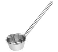 Beatifufu Cuillère à Soupe Acier Inoxydable à Long Manche Épais Louche à Bec Verseur Antidérapante pour Cuisine pour Maison Restaurant et Jardin