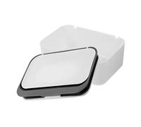 Beatifufu Distributeur De Lingettes Grand Volume Contenant De Lingettes Rechargeable En Plastique Abs Couvercle Anti-poussière Pour Salle De Bain Et Maison Portable Pratique