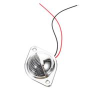 Beatifufu Éclairage De Plaque D'immatriculation Led 3 Leds Argenté Pour Camion Et Camping-car, Éclairage Nocturne Haute Visibilité, Feu Arrière De Remorque