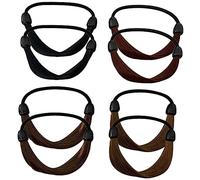 Beatifufu Élastiques à Cheveux Pour Perruques 8pcs Élastique Pour Queue De Cheval Design Accessoires Pour Femmes Pour Mariage Et