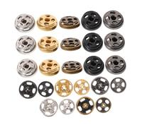 Beatifufu Ensemble De 100 Boutons Pression Métal Mini pour Couture Multifonctions pour Vêtements Jean Fermetures Solides pour Vestes Pantalons Accessoires de Couture DIY