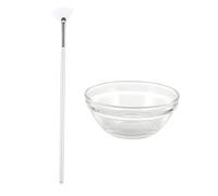 Beatifufu Ensemble De 2 Bols Moelleux Pour Masques Faciaux Chimiques Pinceaux Applicateurs Pour Soins De La Peau Outils De Traitement De La Peau