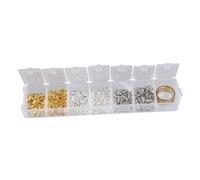 Beatifufu Fermoirs Mousquetons Boucle à Griffes 5mm pour Bijoux Diy, Accessoires de Création Artisanale, Couleur Alliage Métal, Lot 10 Pièces, Fabrication Bracelets et Colliers, Usage