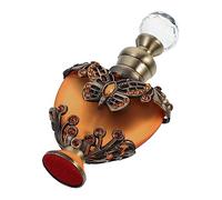 Beatifufu Flacon De Stockage D'huiles Essentielles En Verre Métallique Distributeur De Parfum Flacon De Liquide Pour Artisanat Et Voyages