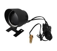 Beatifufu Jauge Combinée Voiture Température Eau et Tension Affichage Digital Rond Instrument Diagnostic Multifonction pour Moteur Auto Montage Robuste et Antichoc