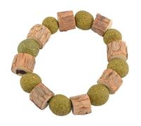 Beatifufu Jouets pour Chats à l'herbe à Chat Collier à l'herbe à Chat en Bois, Peut se Porter Autour du Cou, pour Chats, Fournitures pour Animaux, pour Chatons