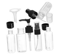 Beatifufu Kit De Bouteilles De Maquillage De Voyage Plastique Léger 1715 Vaporisateur Fine Brume Et Flacon Lotion Pour Toilette Et Cosmétique Rechargeables Usage Voyage Et Maison