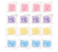 Beatifufu Lot de 100 Perles Parfumées pour Linge Multicolore Microcapsules D'essence, Réduit L'électricité Statique, Adoucissant Textile pour Lavage en Machine la Main Couleur Aléatoire
