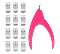 Beatifufu Lot de 13 set de Pinces à Ongles et Coupe-Ongles pour Nail Art Accessoires de Manucure Couleurs Assorties Outils de Beauté des Ongles pour Usage Professionnel et Personnel Kit