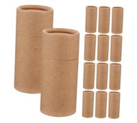 Beatifufu Lot De 15 Boîtes En Papier Kraft 50 Ml Pour Rangement Domestique Boîtes à Thé Épaissies Solide Stockage Aliments Secs Et Thé Emballage Présent La Cuisine