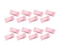 Beatifufu Lot de 20 Serviettes Jetables Compressées en Pur Coton, Format Voyage Compact, Couleur Rose, Lingettes Faciales Absorbantes pour Sport, Camping et Soins Personnels