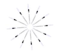 Beatifufu Lot de 24 Crayons Eyeliner Yeux Blanc, Taille Standard, Multifonction pour Maquillage Ado et Femme, Stylo pour Paupières et Enlumineur, Usage Quotidien et Présent